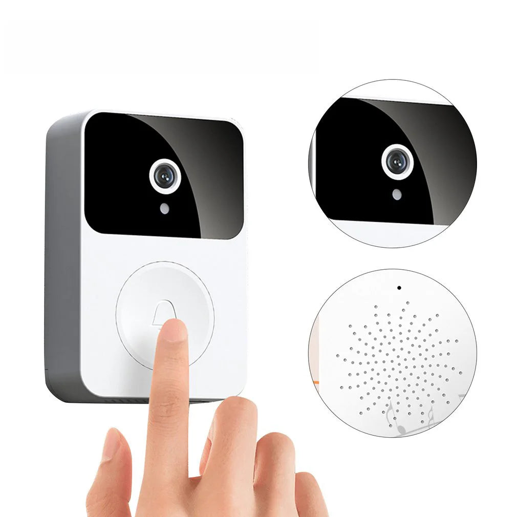 HD Doorbell Outdoor Door Bell Wireless WiFi Camera Security Night Vision Video Intercom Voice Change For Home Monitor Door Phone