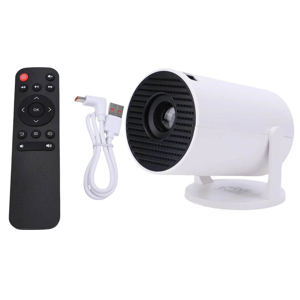 Portable Projector Projector Home Theater Movie Video Projector Multi Ports Low Noise 240° Rotation Small WiFi Video Projector