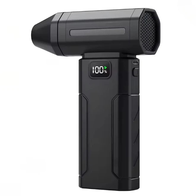 Powerful Violent Fan 150000RPM Mini Turbo Fan 5-Speed Handheld Portable Dust Blower Electric Dryer Screen Display for Car Comput