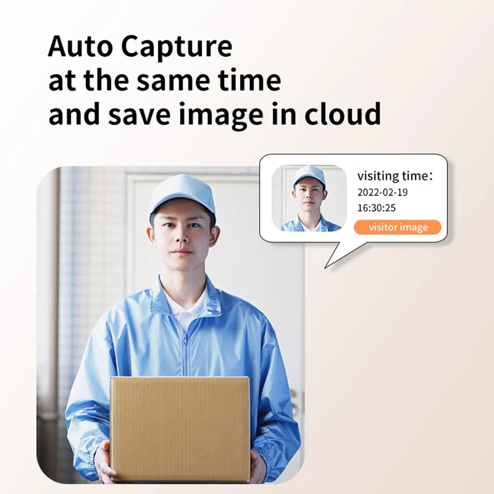 HD Doorbell Outdoor Door Bell Wireless WiFi Camera Security Night Vision Video Intercom Voice Change For Home Monitor Door Phone