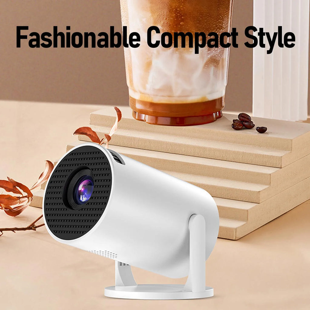 Portable Projector Projector Home Theater Movie Video Projector Multi Ports Low Noise 240° Rotation Small WiFi Video Projector