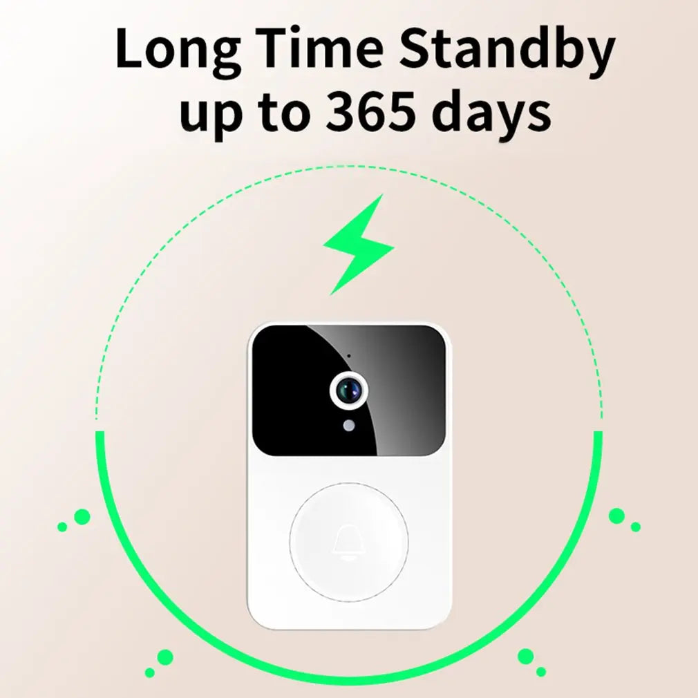 HD Doorbell Outdoor Door Bell Wireless WiFi Camera Security Night Vision Video Intercom Voice Change For Home Monitor Door Phone