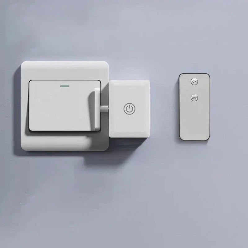 Wireless Remote Control Switch Light Button Automatic Button Push Rod Remote Control Indoor Light Off Switch Button
